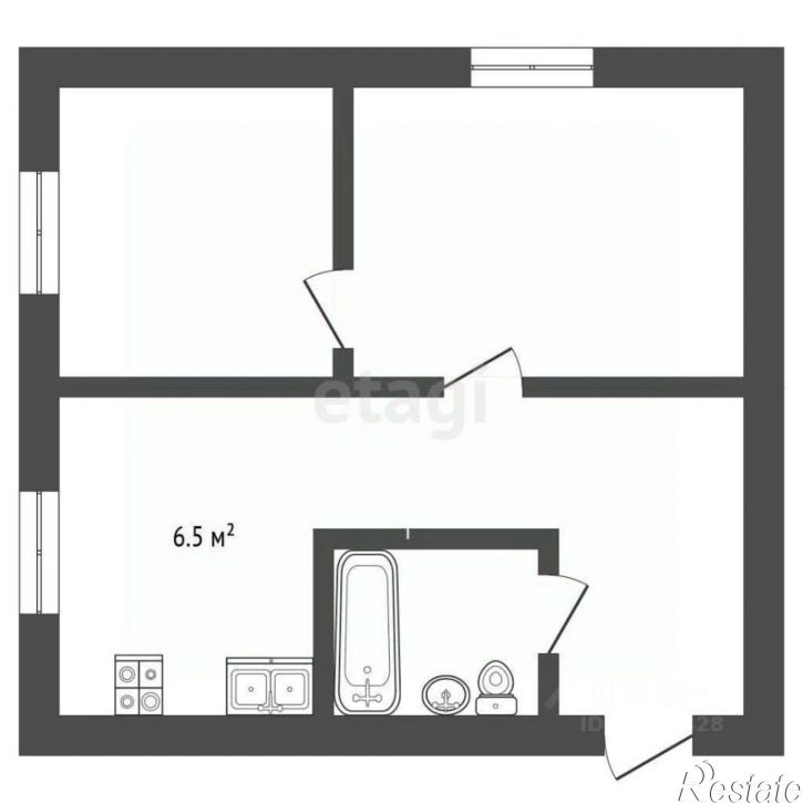 1-комн квартира Советская улица, 57А,  д. 57А