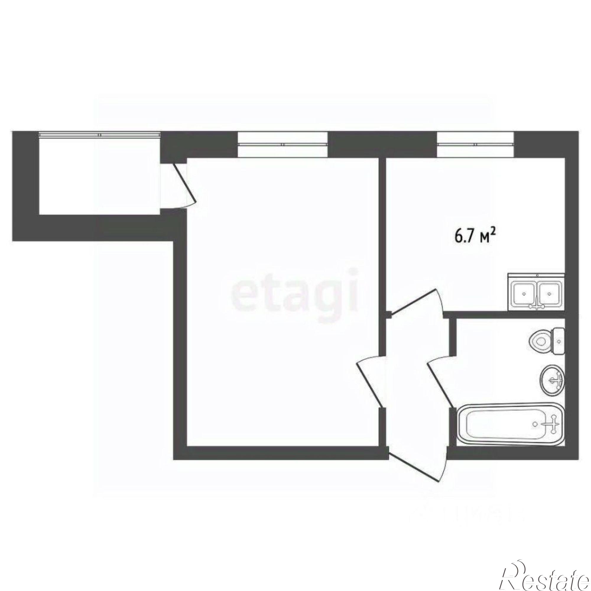 Купить квартиру за 2 900 000 рублей на улица Льва Толстого, 96