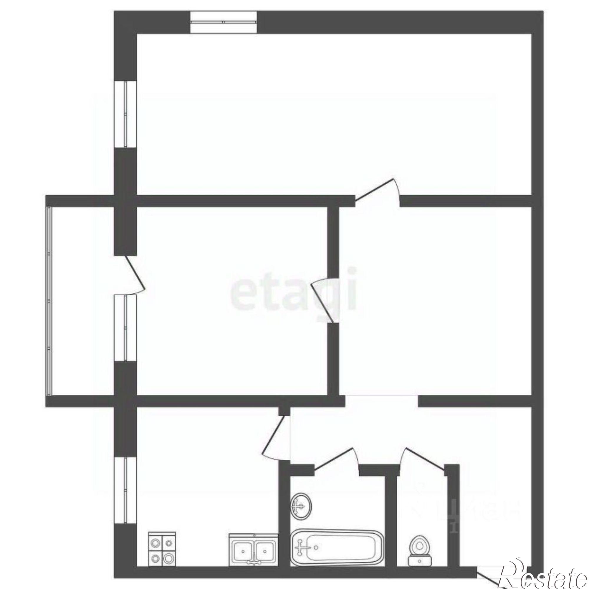 Купить квартиру за 5 000 000 рублей на улица Дзержинского, 2А