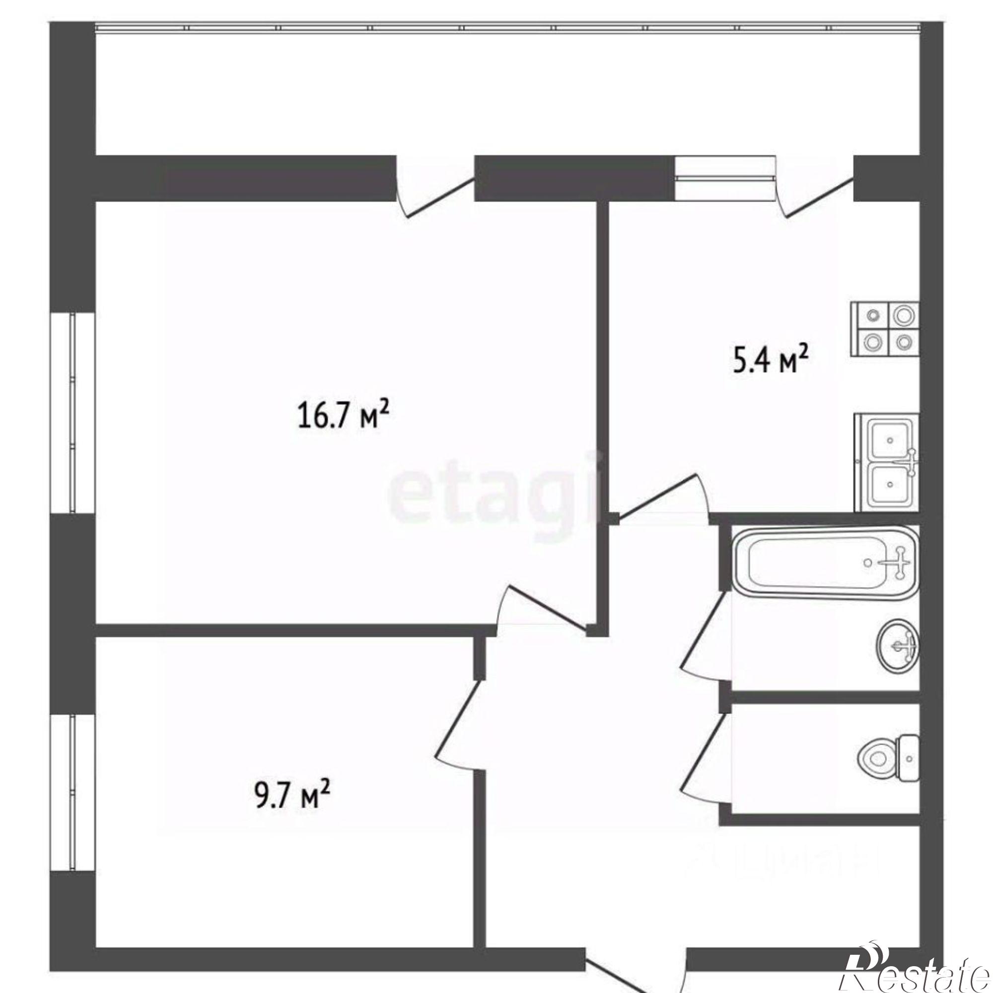 Купить квартиру за 4 150 000 рублей на улица Дзержинского, 51