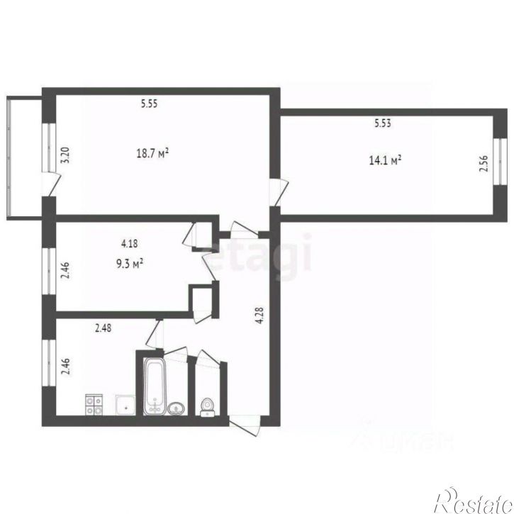 3-комн квартира Кленовая улица, 15,  д. 15