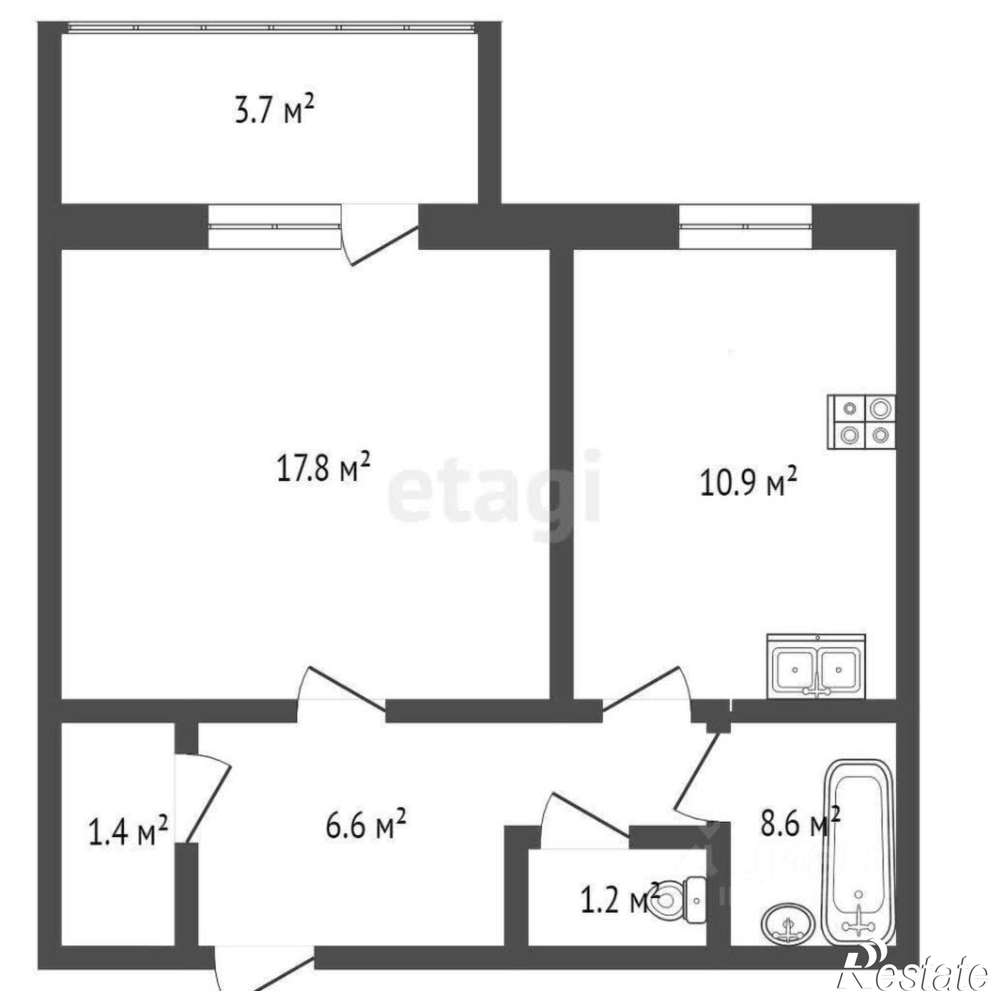 Купить квартиру за 3 200 000 рублей на Владимирское шоссе, 12А