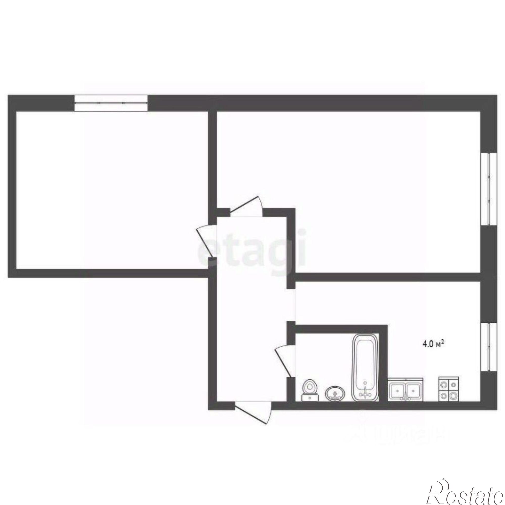 Купить квартиру за 2 350 000 рублей на Стахановская улица, 18