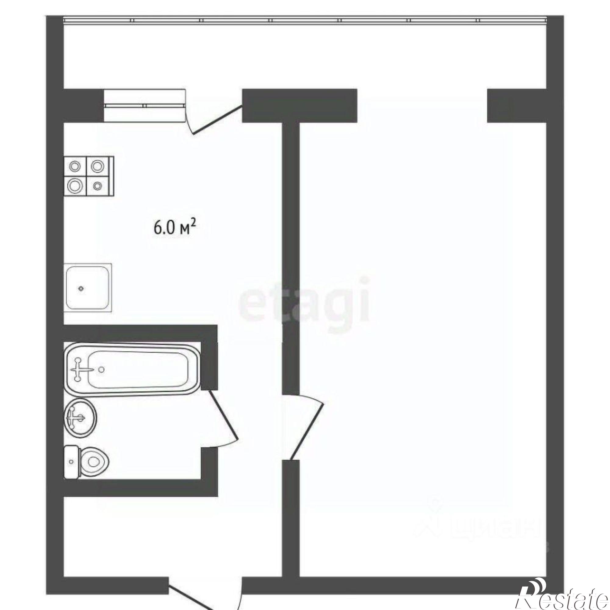 Купить квартиру за 2 850 000 рублей на улица Льва Толстого, 46