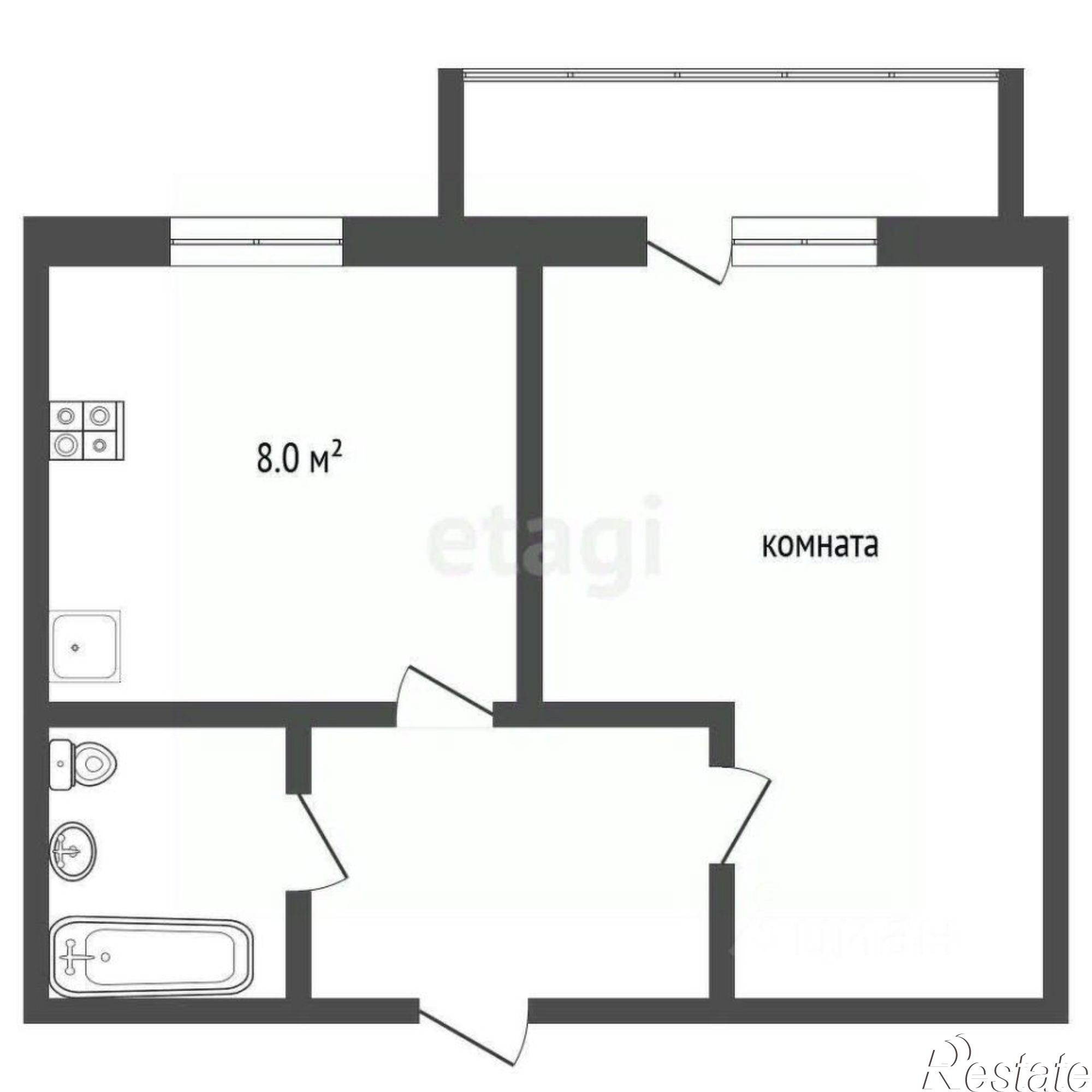 Купить квартиру за 3 230 000 рублей на Карачаровское шоссе, 27