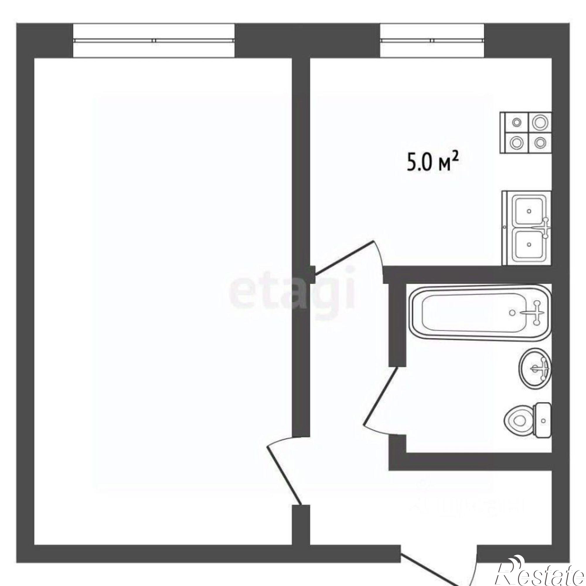 Купить квартиру за 2 290 000 рублей на Совхозная улица, 71