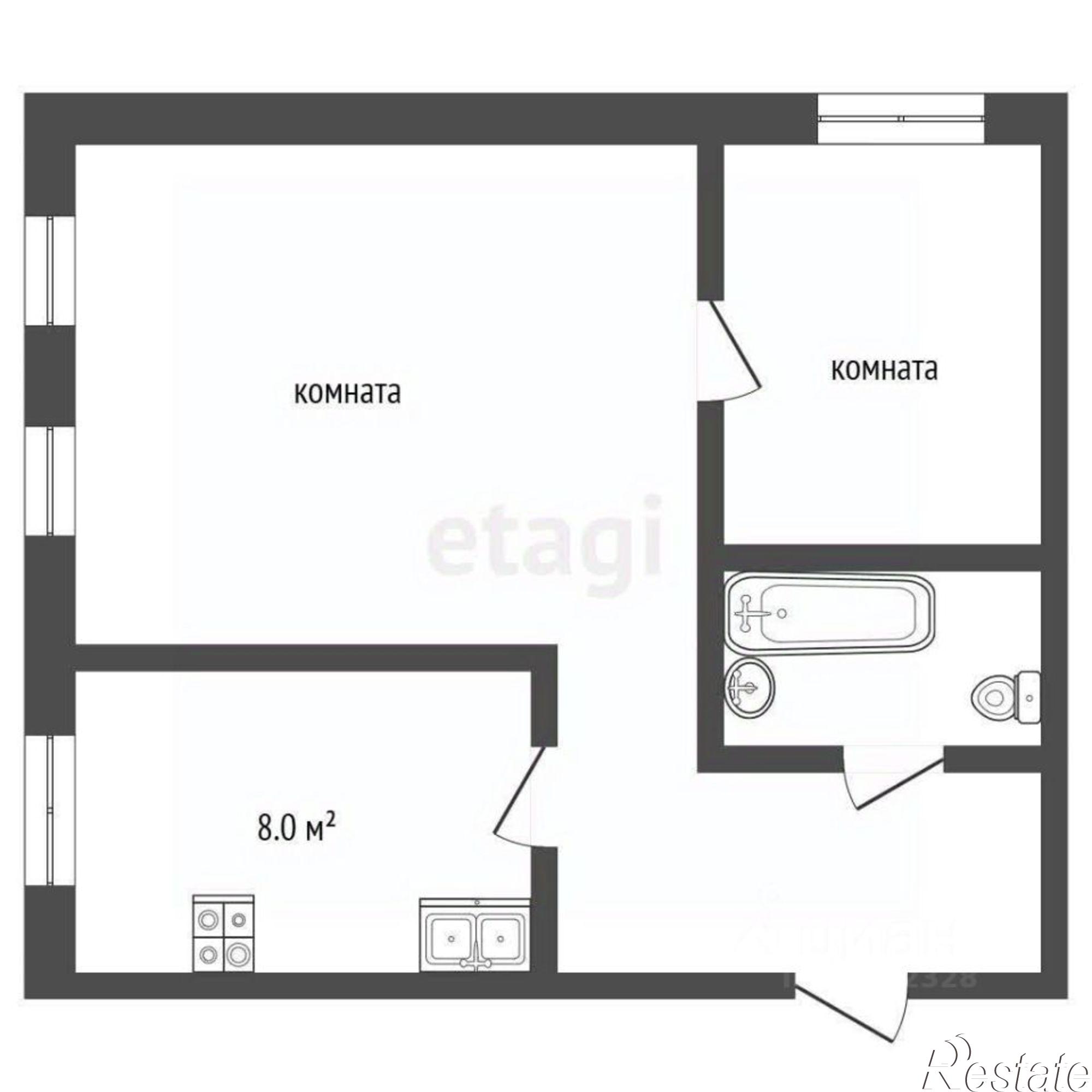 Купить квартиру за 2 650 000 рублей на улица Войкова, 76