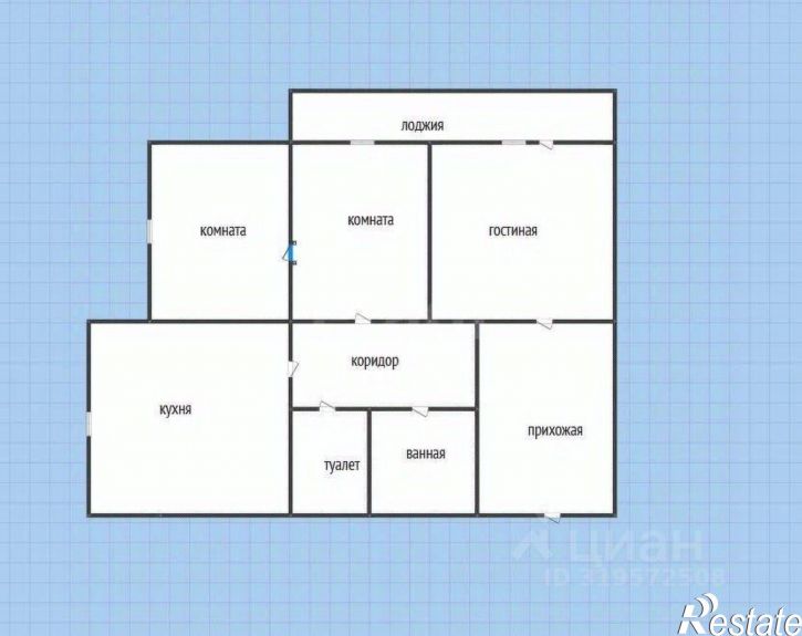 2-комн квартира Владимирское шоссе, 12Б,  д. 12Б