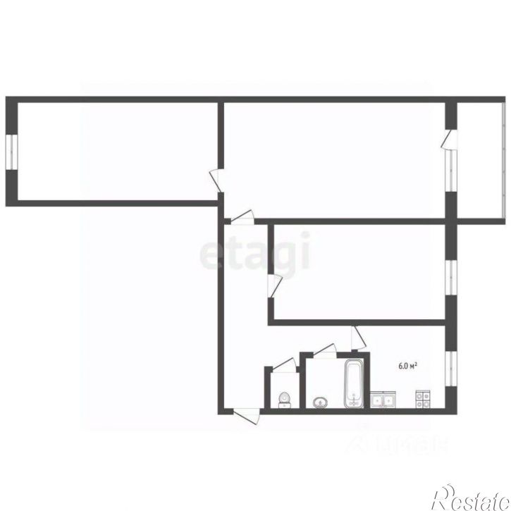 3-комн квартира Владимирское шоссе, 10,  д. 10