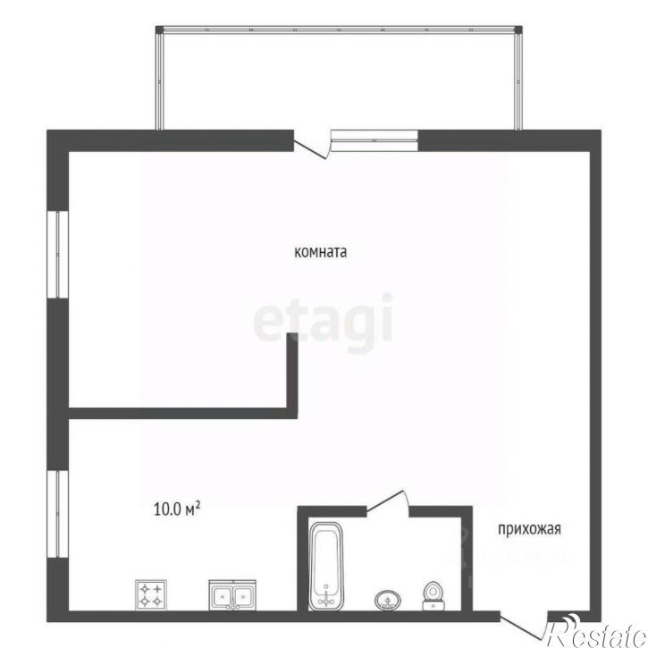 1-комн квартира улица Ленина, 53,  д. 53