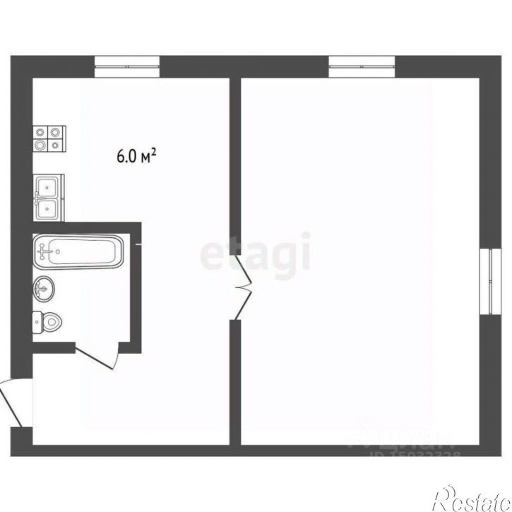 1-комн квартира округ Муром, Муром
