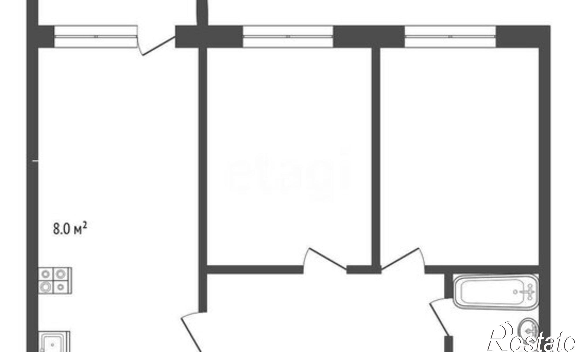 Купить квартиру за 3 780 000 рублей на улица Филатова, 6