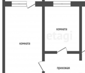 2-комн, 53кв м, этаж 9/9 улица Ленина, 115