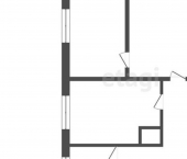 3-комн, 51кв м, этаж 4/5 ул Мечникова, 34