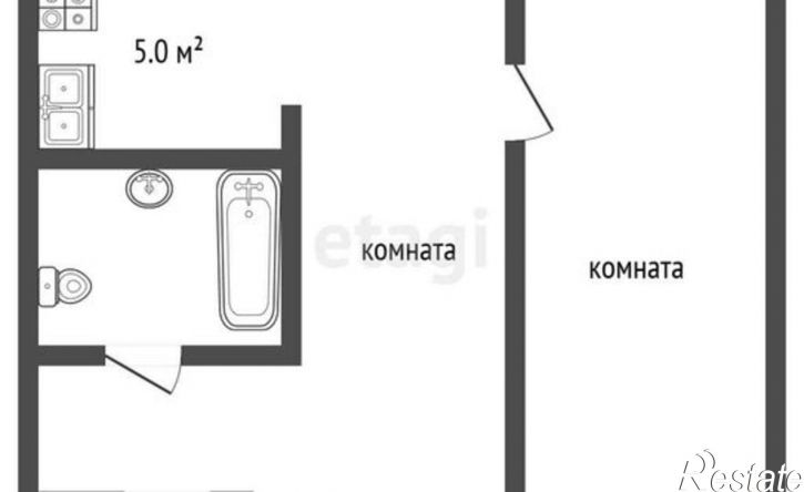 2-комн квартира ул Лаврентьева, 9,  д. 9