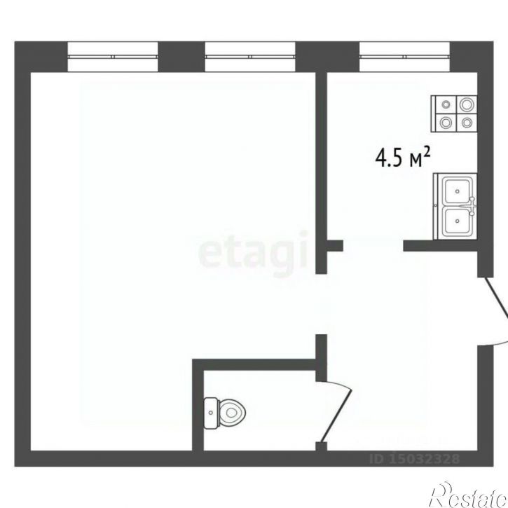 1-комн квартира ул Юбилейная, 50,  д. 50
