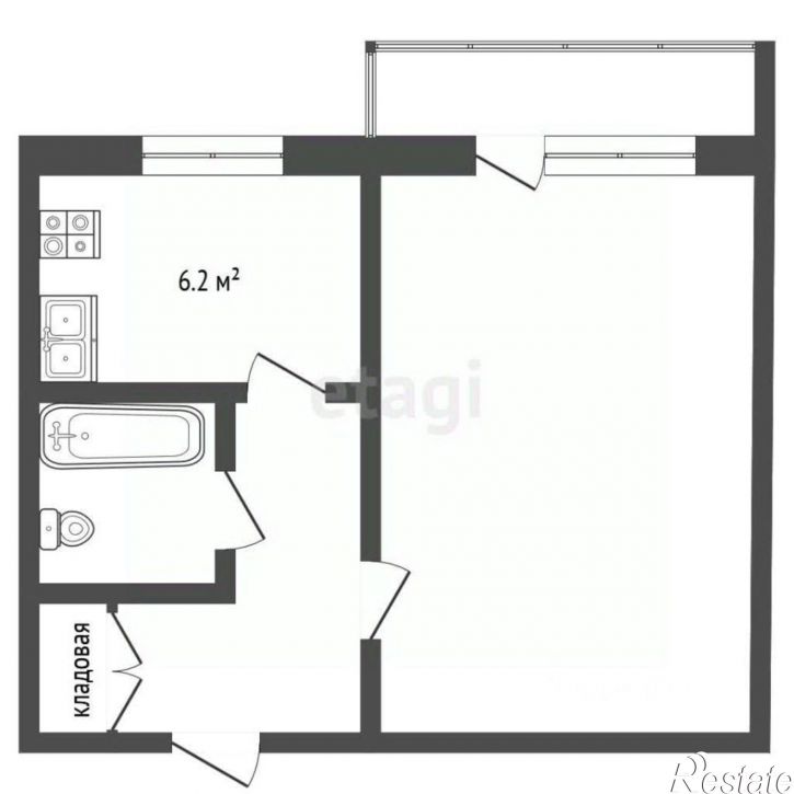1-комн квартира ул Кленовая, 26,  д. 26