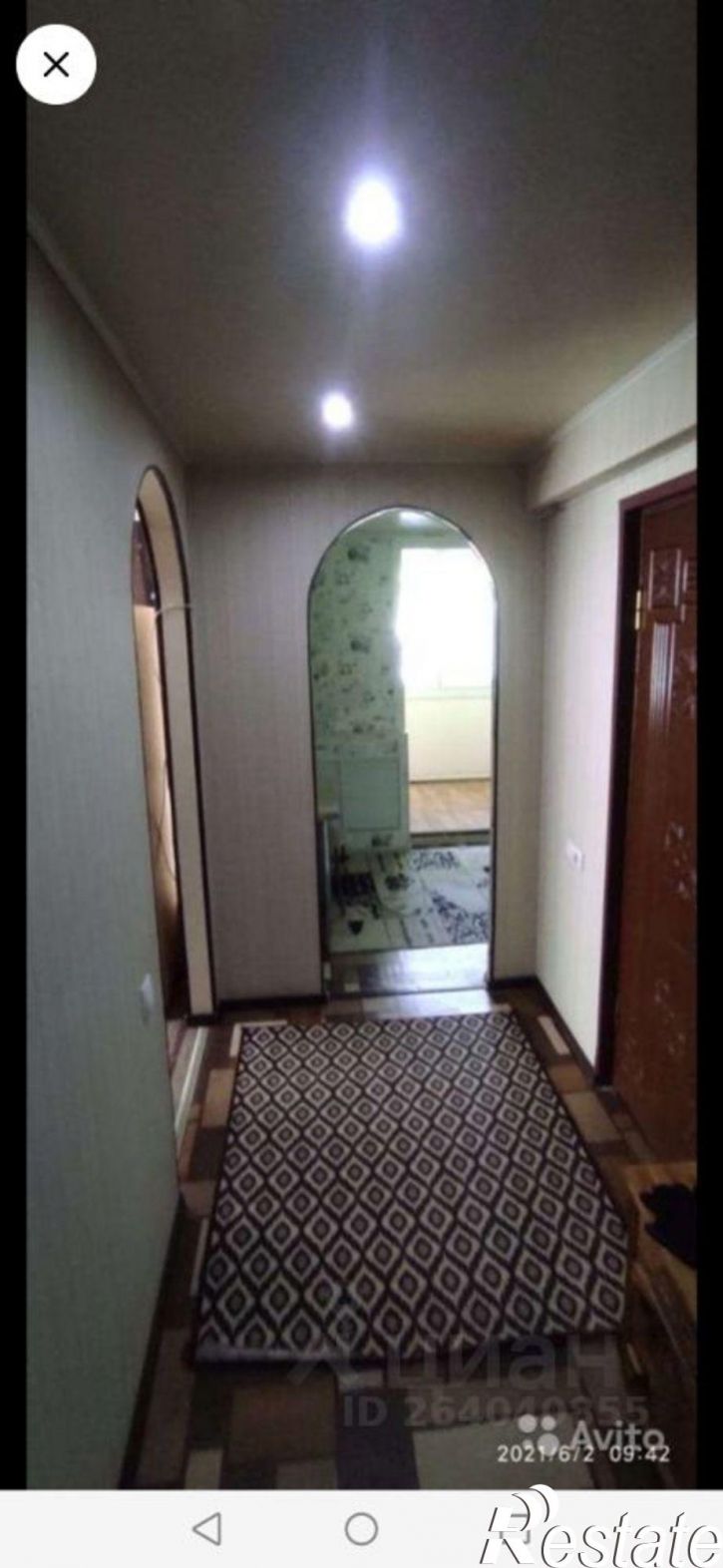 1-комн квартира Московская улица, 42,  д. 42
