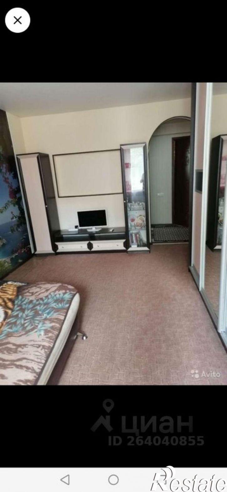 1-комн квартира Московская улица, 42,  д. 42