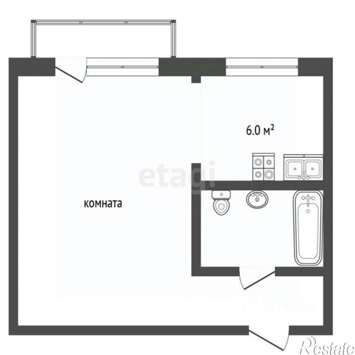 1-комн квартира ул Кленовая, 28,  д. 28