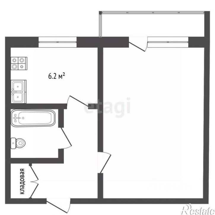 1-комн квартира ул Кленовая, 26,  д. 26