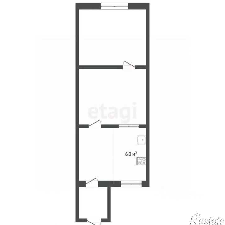 2-комн квартира ул Крылова, 33,  д. 33