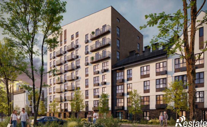 1-комн квартира в новом доме ул 5-я Новослободская, 4,  д. 4