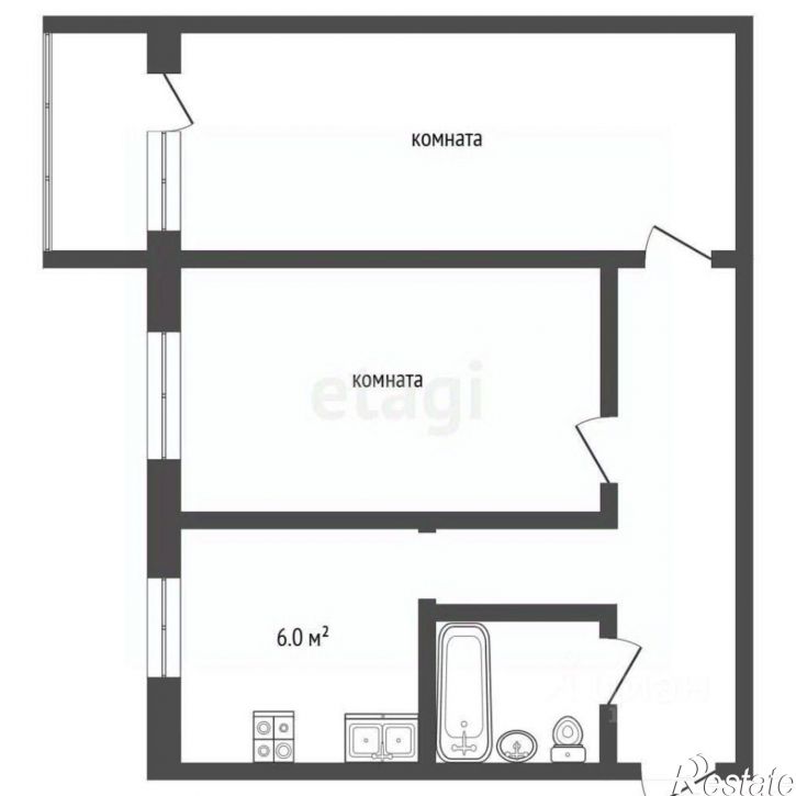 2-комн квартира ул Артема, 1а,  д. 1а