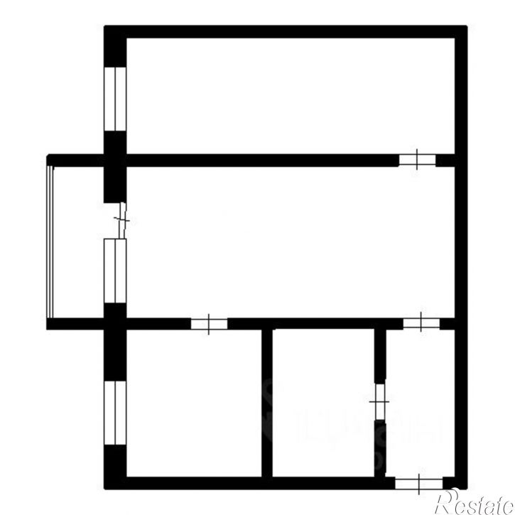 2-комн квартира ул Ленинградская, 30,  д. 30