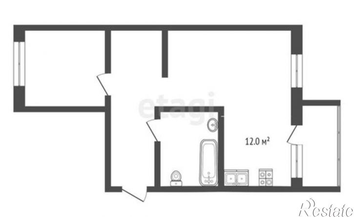 2-комн квартира Радиозаводское шоссе, 33,  д. 33