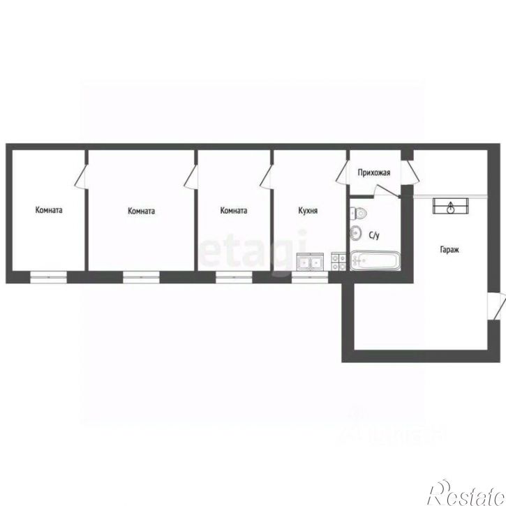 3-комн квартира улица Мостотряда, 4,  д. 4