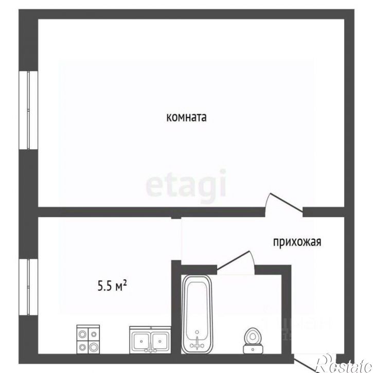 1-комн квартира Карачаровское шоссе, 12,  д. 12