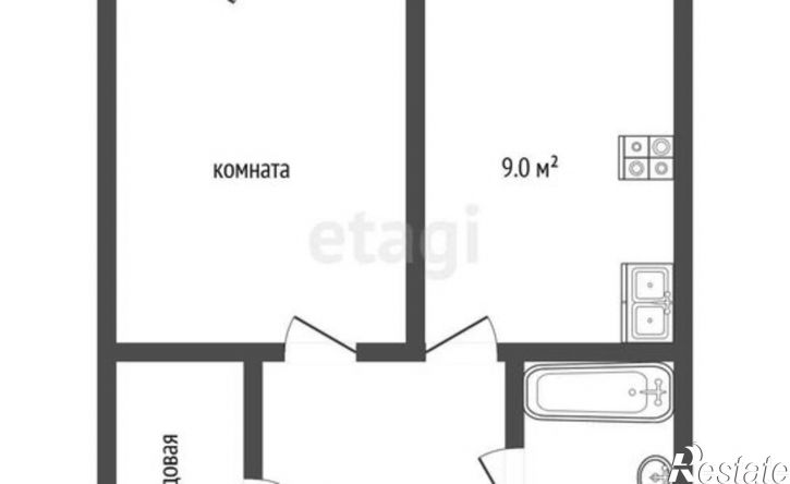 1-комн квартира ул Владимирская, 28,  д. 28