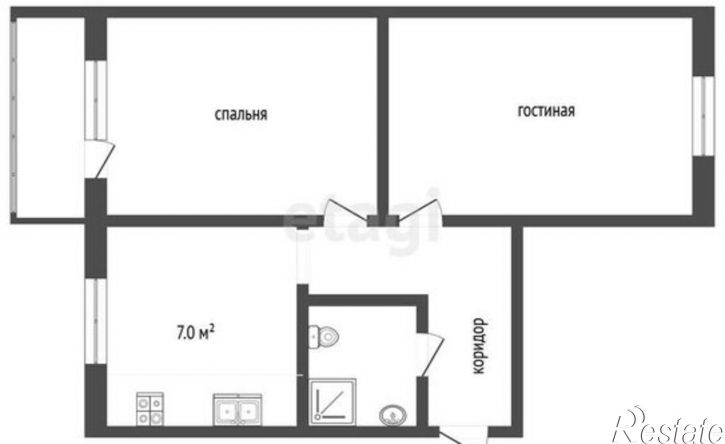 2-комн квартира ул Кленовая, 30,  д. 30