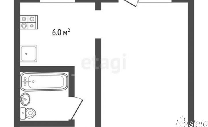 1-комн квартира ул Лаврентьева, 39,  д. 39