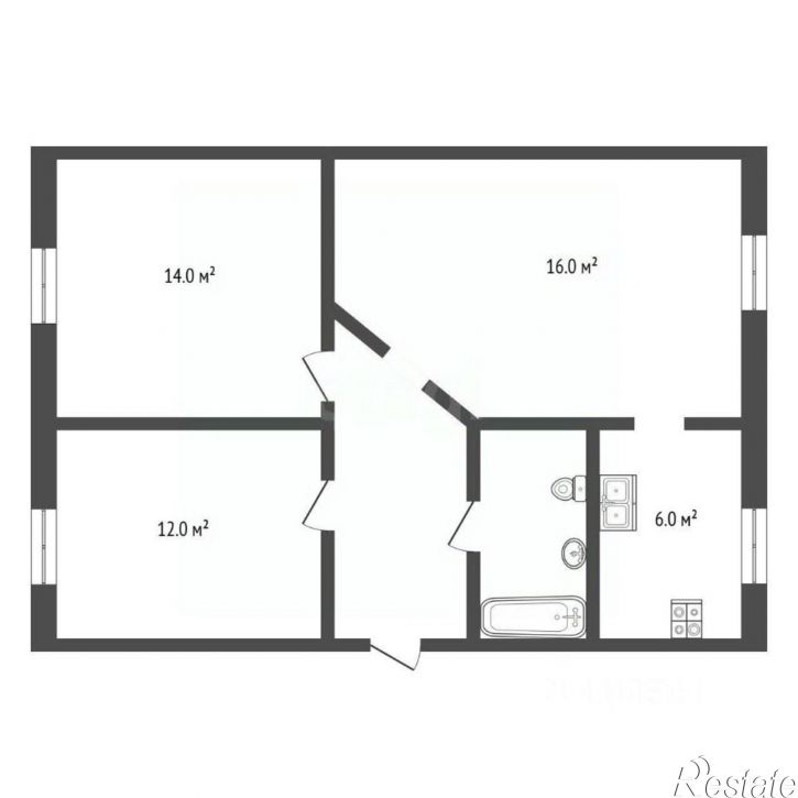 3-комн квартира ул Стахановская, 20,  д. 20