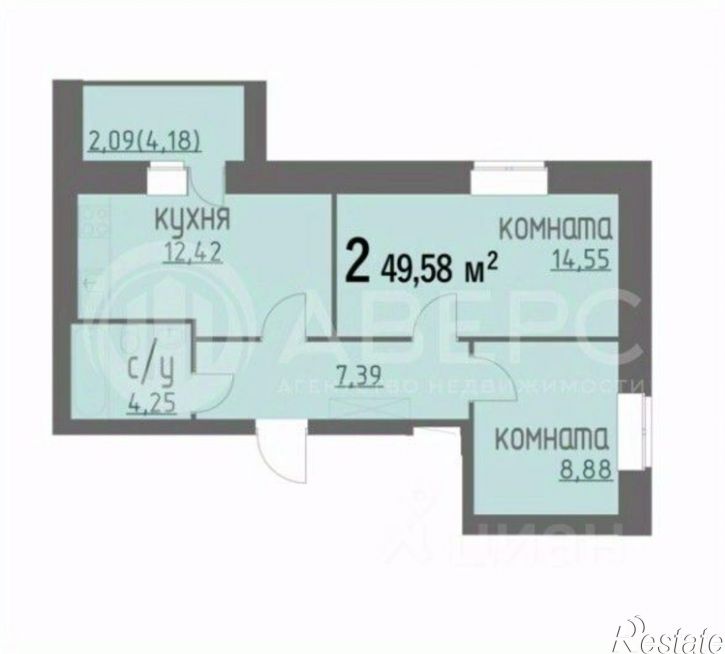 2-комн квартира ул Муромская, 25а,  д. 25а