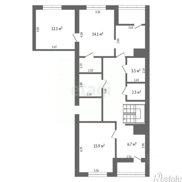 5-комн квартира Красноармейская улица, 35,  д. 35